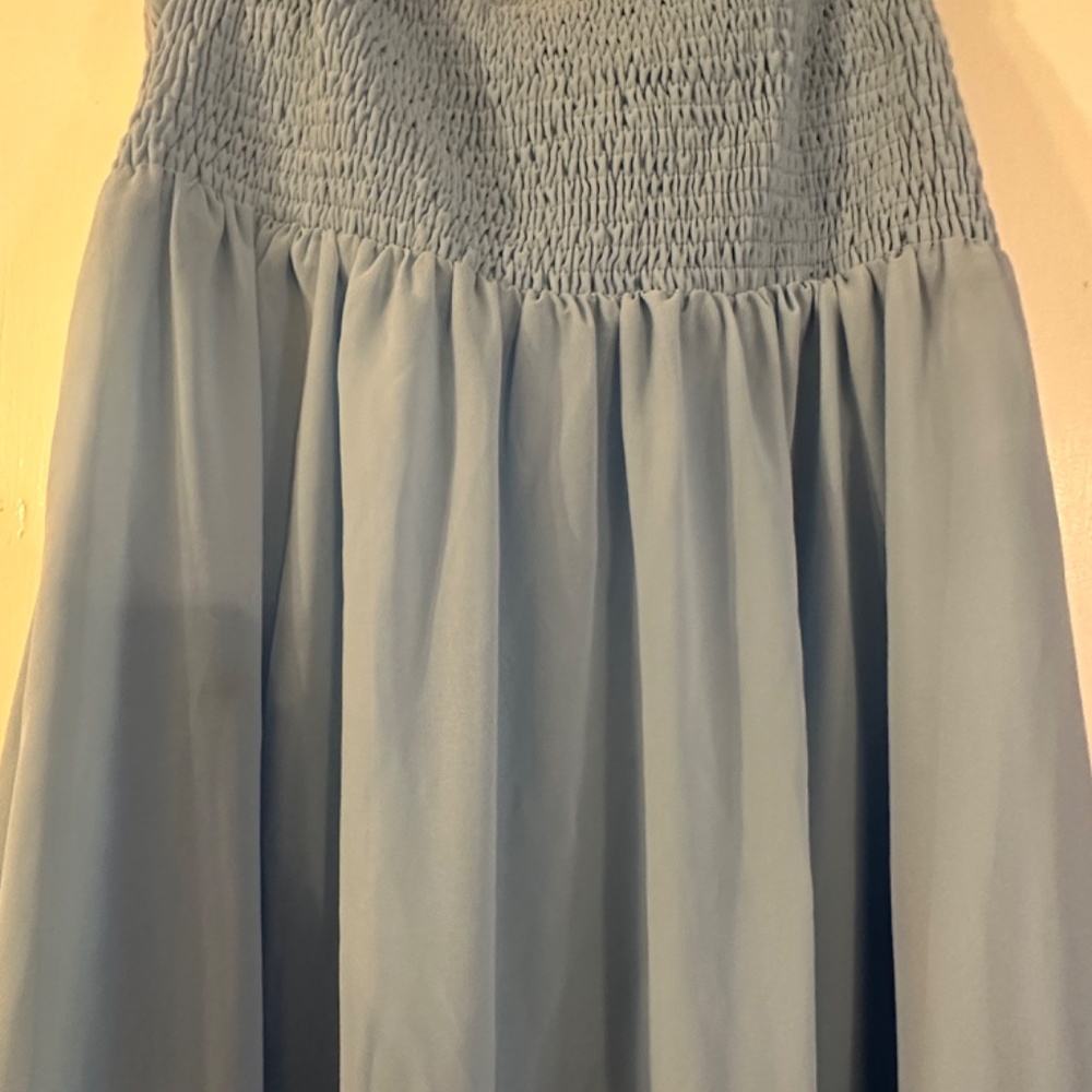 Light Blue Winter Formal Gown - Picture 5 of 5